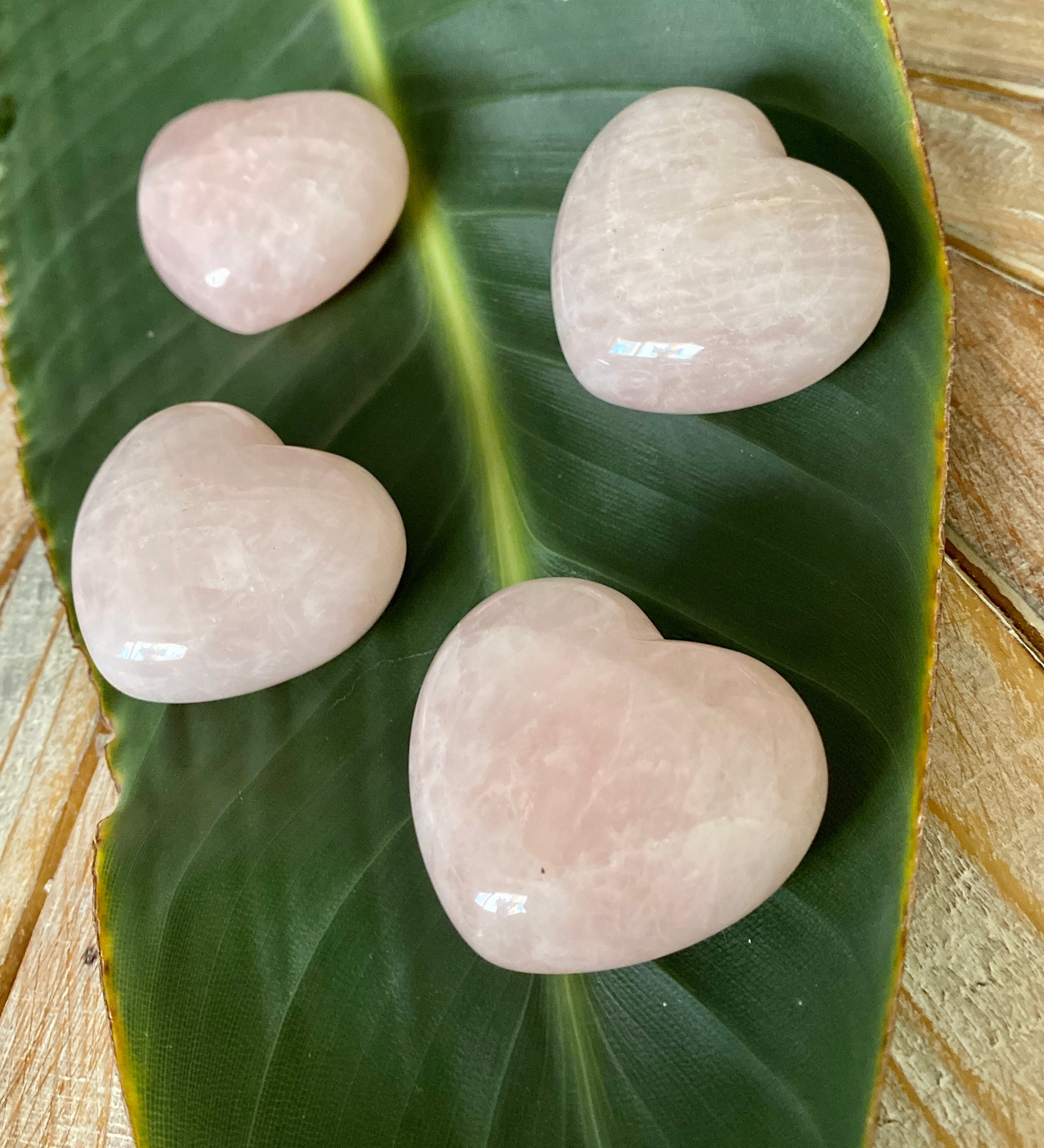 Madagascar Rose Quartz Puffed Heart