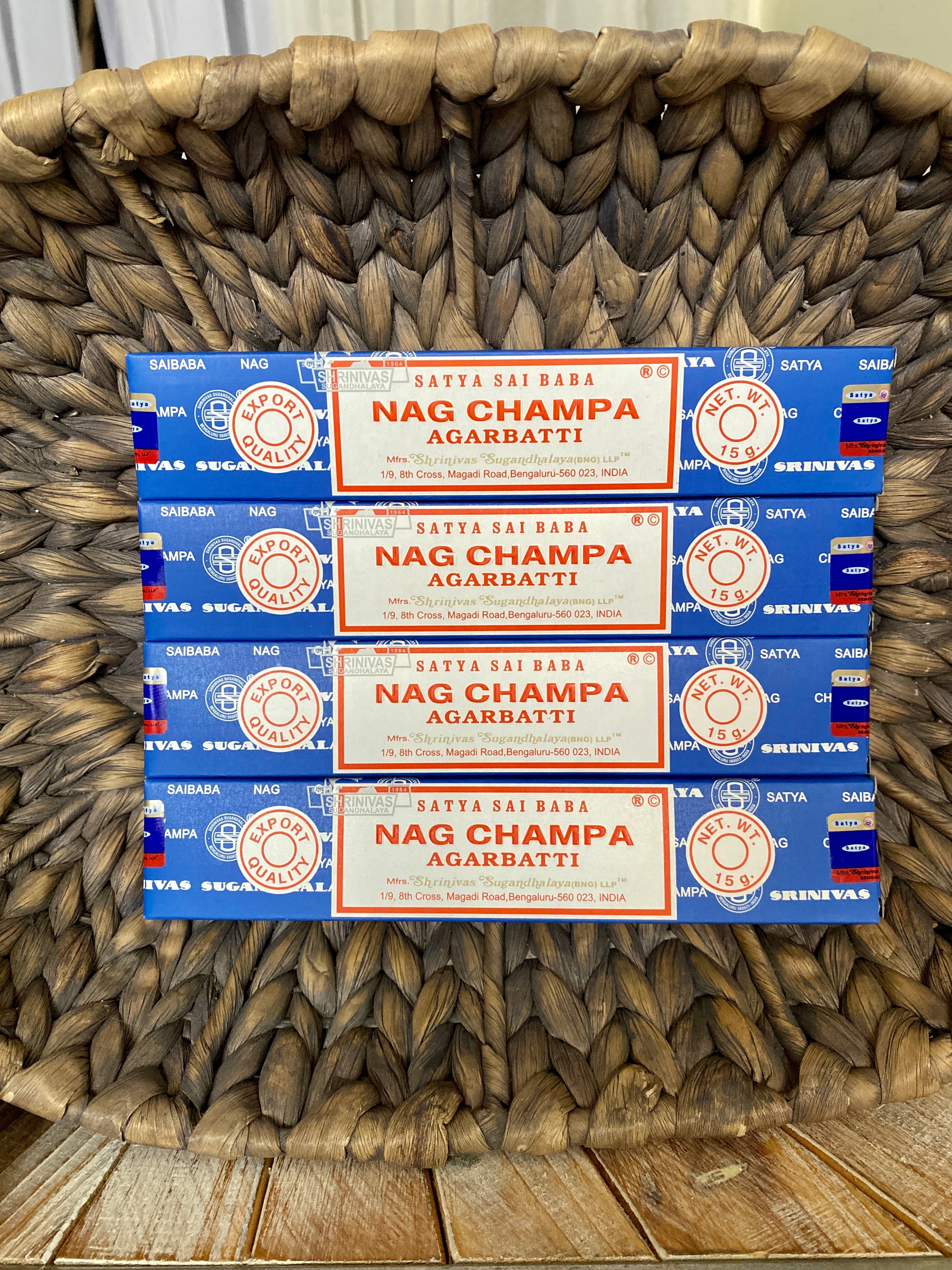 Authentic Satya Nag Champa Incense