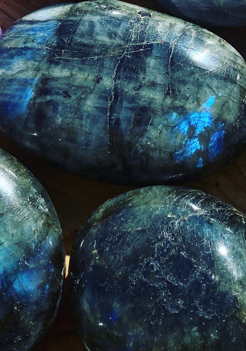 Labradorite Palm Stone